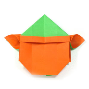 26th picture of origami elf's face
