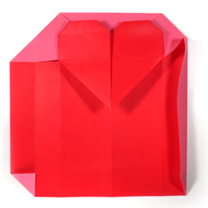 22th picture of large heart origami envelope