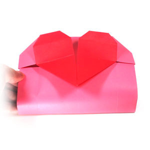 33th picture of large heart origami envelope