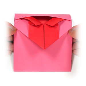 30th picture of heart origami envelope