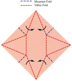 12th picture of origami face of man