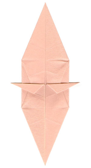 21th picture of origami face of man