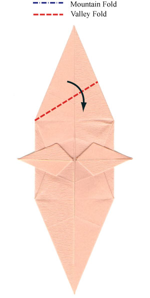 23th picture of origami face of man