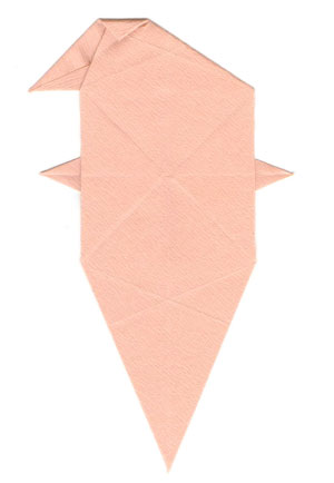 26th picture of origami face of man