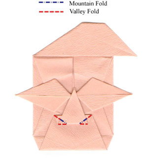 34th picture of origami face of man