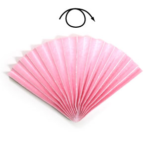 15th picture of simple origami fan
