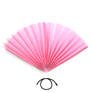 16th picture of simple origami fan