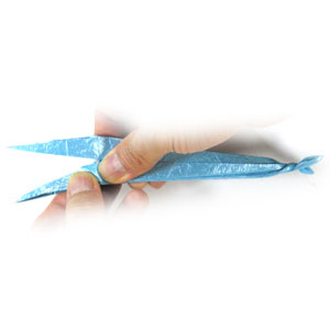 42th picture of origami needlefish