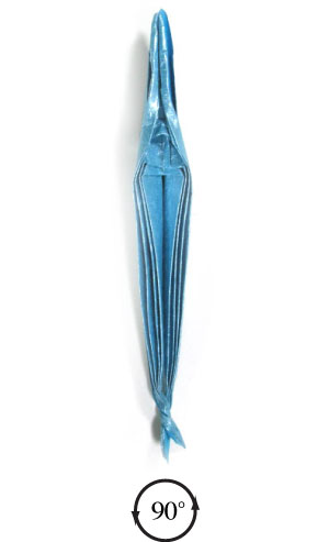 52th picture of origami needlefish