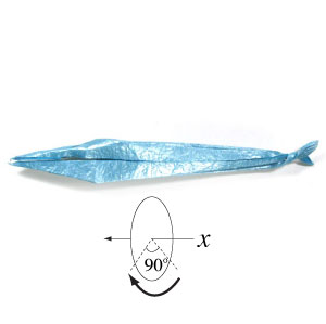 54th picture of origami needlefish