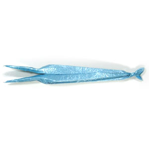 57th picture of origami needlefish