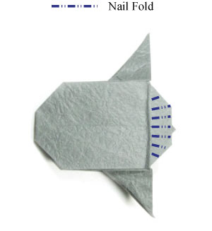26th picture of origami sunfish