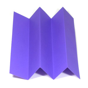10th picture of stair-fold in origami