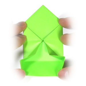 12th picture of traditional origami jumping frog