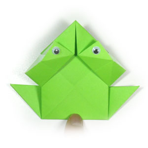 20th picture of traditional origami jumping frog