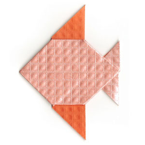21th picture of origami goldfish II