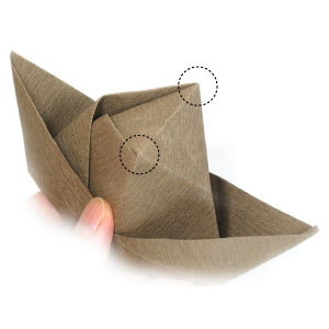 28th picture of traditional cowboy origami hat