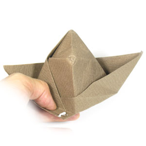 31th picture of traditional cowboy origami hat