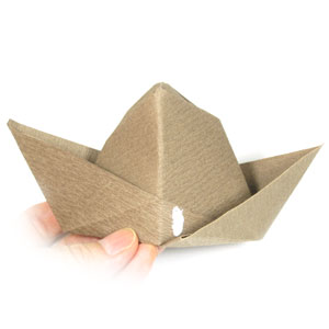 34th picture of traditional cowboy origami hat