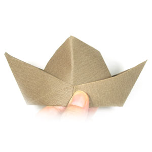35th picture of traditional cowboy origami hat