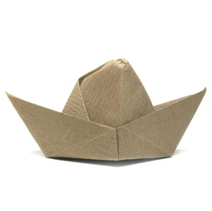 36th picture of traditional cowboy origami hat