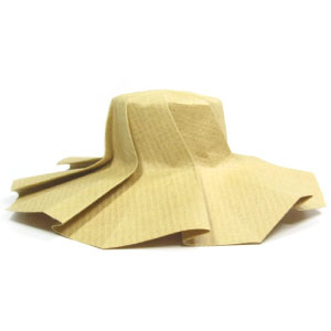 12th picture of origami sun hat