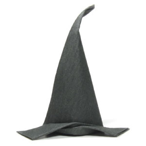 17th picture of origami witch's hat