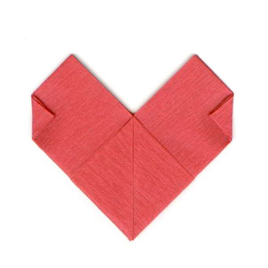 18th picture of Mickey Mouse origami heart