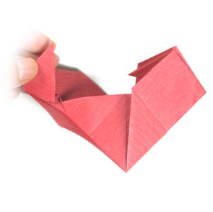 24th picture of Mickey Mouse origami heart