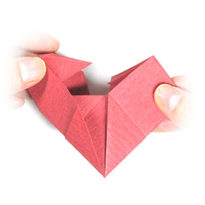 25th picture of Mickey Mouse origami heart