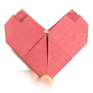 28th picture of Mickey Mouse origami heart