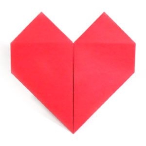 23th picture of origami heart with a stand II