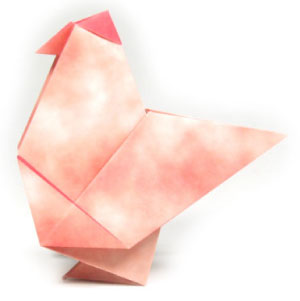 16th picture of traditional origami hen