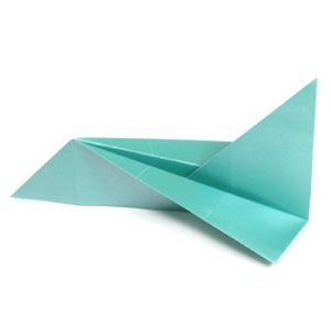 simple origami jet plane