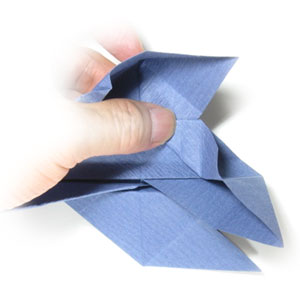 30th picture of origami airplane (fighter jet plane)