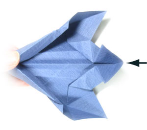 32th picture of origami airplane (fighter jet plane)