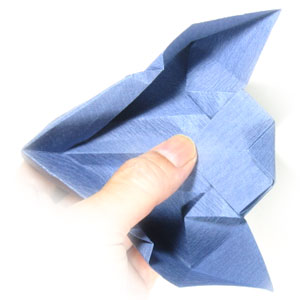 34th picture of origami airplane (fighter jet plane)