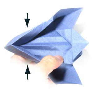 37th picture of origami airplane (fighter jet plane)