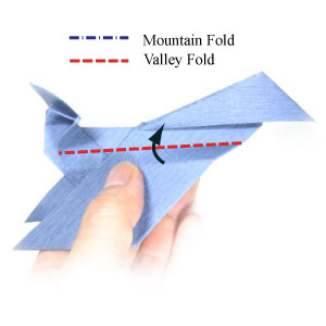 44th picture of origami airplane (fighter jet plane)