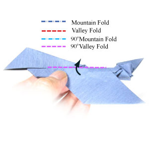 52th picture of origami airplane (fighter jet plane)