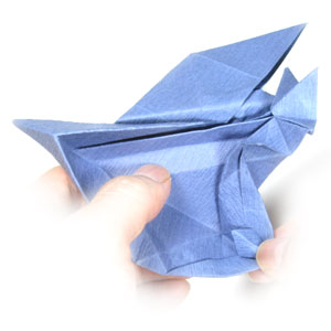 57th picture of origami airplane (fighter jet plane)