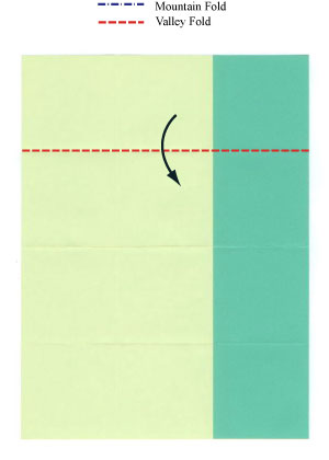 7th picture of four-quadrant origami letter
