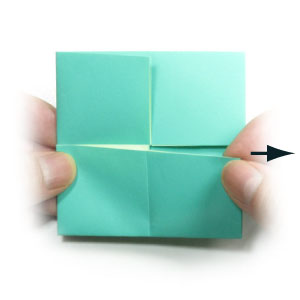 11th picture of four-quadrant origami letter