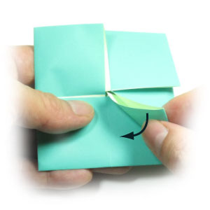 16th picture of four-quadrant origami letter