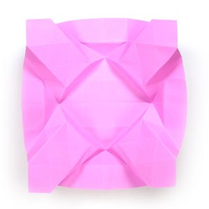 11th picture of pinwheel origami letter (or menko)