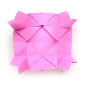 16th picture of pinwheel origami letter (or menko)