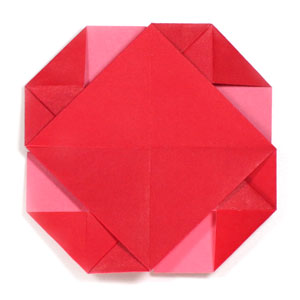 25th picture of pinwheel origami letter II