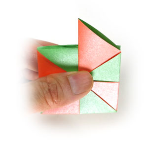 29th picture of origami menko II out of single square paper
