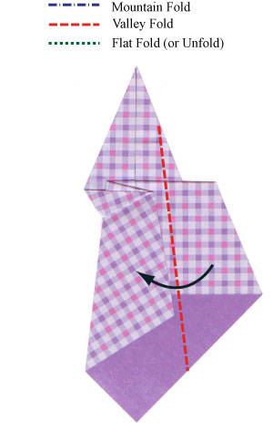 8th picture of traditional origami necktie