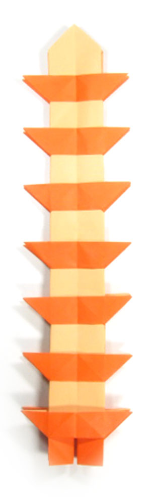 26th picture of seven story origami pagoda